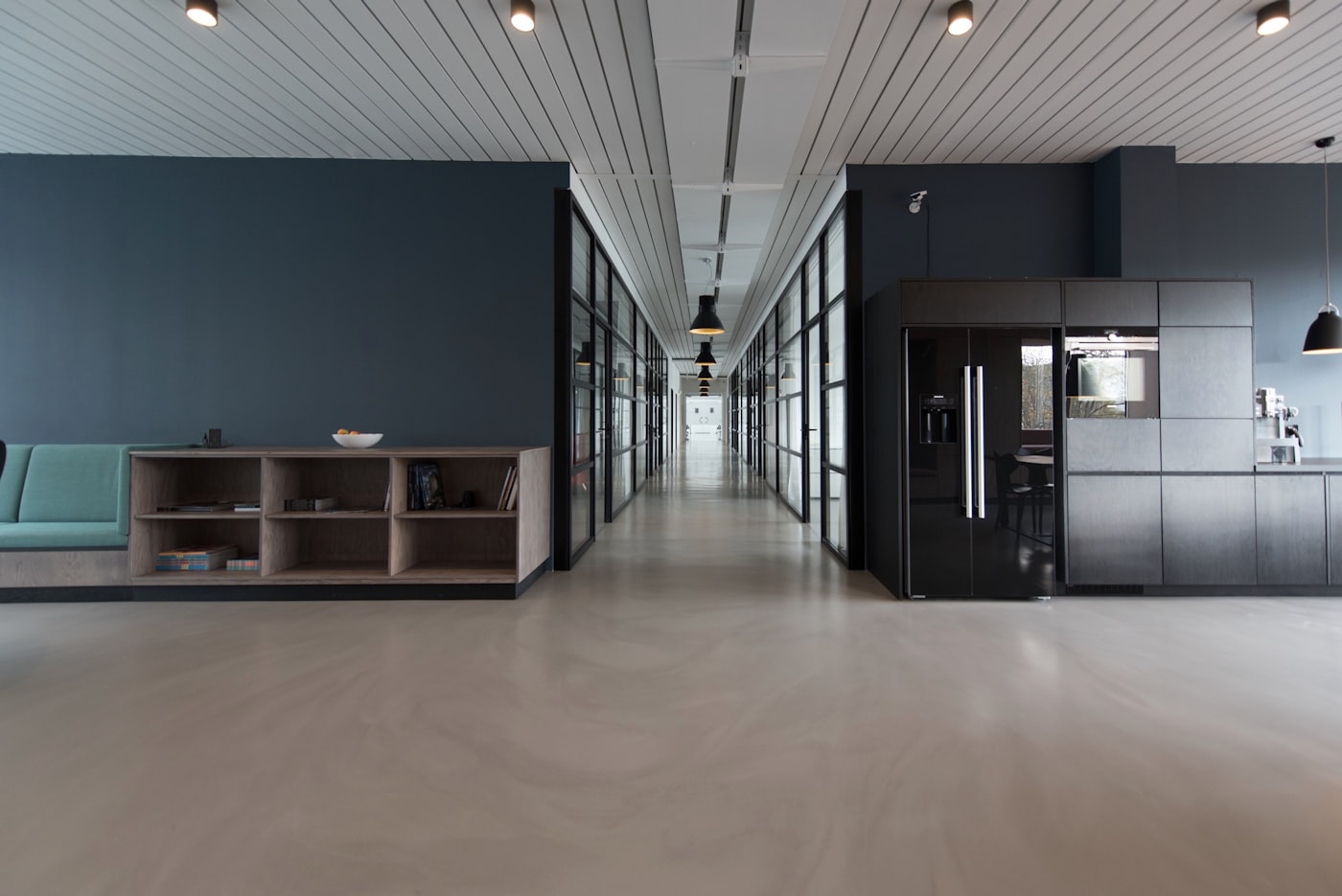 TECHLY modern office lobby